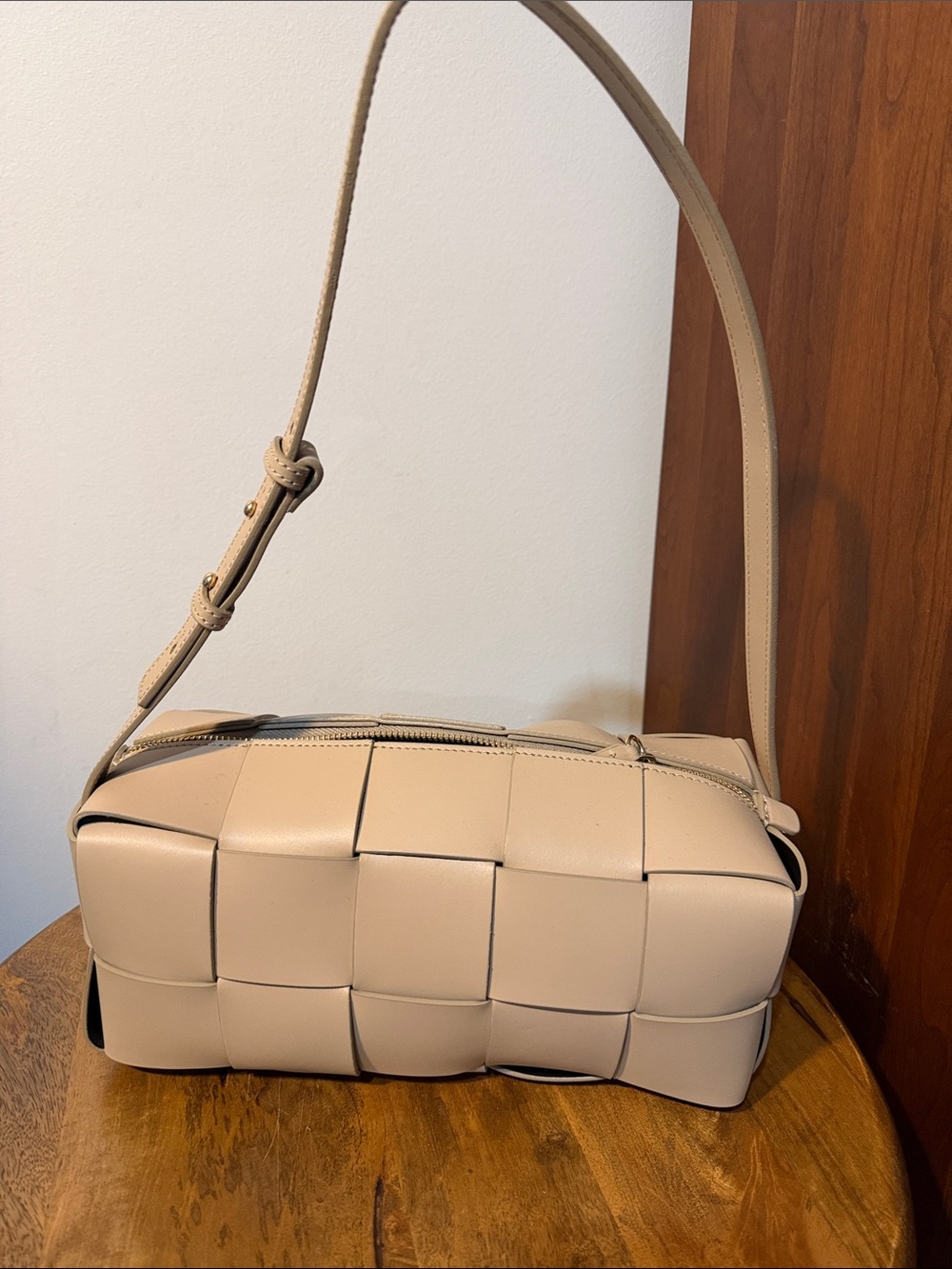 Isadora Woven Shoulder Bag